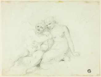 Seated Male Near Female