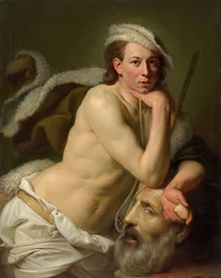 Self-portrait as David with the Head of Goliath