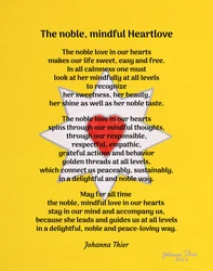 The noble, mindful Heartlove - Version 1