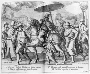 Portuguese Dignitary or Nobleman in India