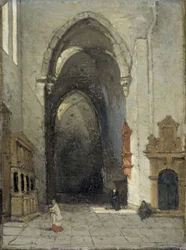 Interior of the Dom in Trier