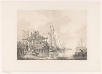 Bustle in a Harbor
