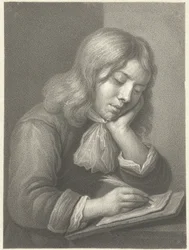 Boy Writing