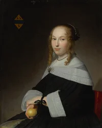 Portrait of Margaretha Dicx (1634-1697)
