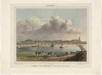 View of Nijmegen Seen from Lent