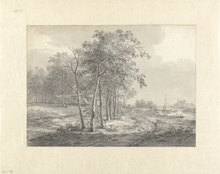 Landscape with a Road Along a Water