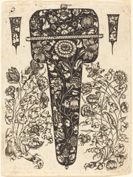 Pendant Embellished with Flowers