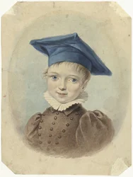 Boy with a Blue Beret