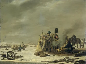 Bivouac at Molodechno