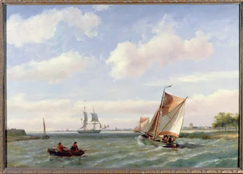 Fishing Boat in an Estuary