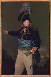 Portrait of General Pierre-Jacques Osten by Johannes Hermanus Koekkoek