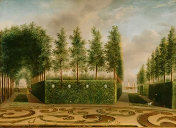 A Formal Garden, 1766