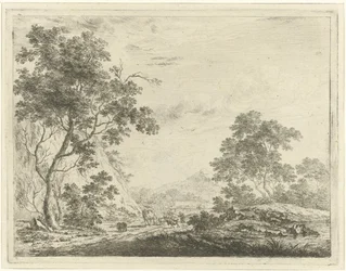 Landscape with Shepherd and Cattle