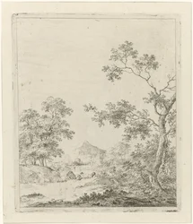 Landscape with Fisherman