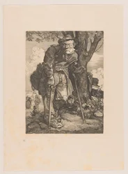 Beggar with Crutches