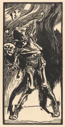 Death as a Harlequin, Playing Bilboquet