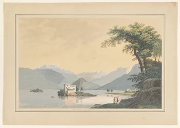 View of Isola Madre in Lago Maggiore