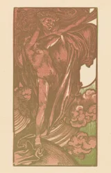 Woman and Boy in the Clouds