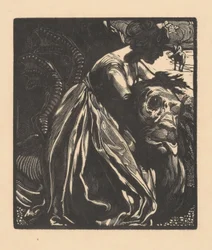 Woman with Monster