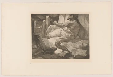 Worker with a Pole