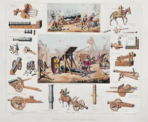 French Artillery from the 14th and 15th Centuries