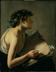 The Young Poet (Youth Transcribing Homer)