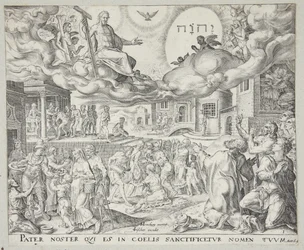 The Adoration of the Trinity on Earth and the Works of Mercy