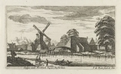 View of the Morebleek Outside Amsterdam
