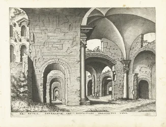 View of the Baths of Diocletian