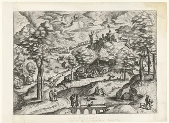 Landscape with Baptism of Christ