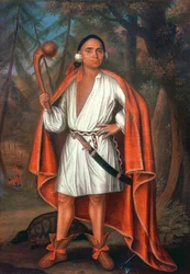 Etow Oh Koam, King of the River Nations, 1710