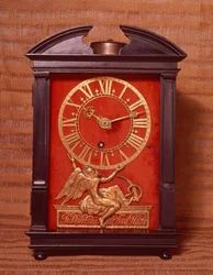 Early Weight Driven Pendulum Clock, Possibly Designed by Christian Huygens, c.1675
