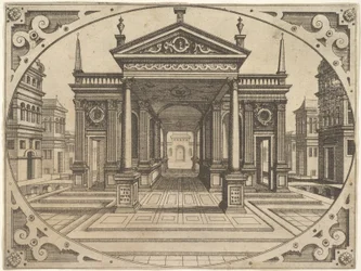 Plate from Scenographiae