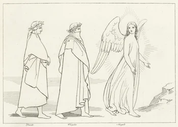 The Guiding Angel, Purgatory, Canto 15