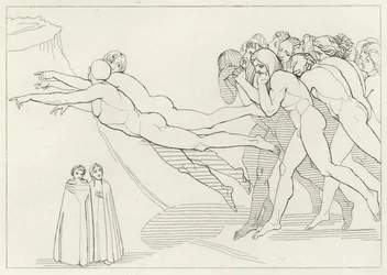 The Region of Selfishness, Purgatory, Canto 18