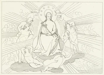 The Virgin Mary, Paradise, Canto 31