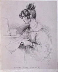 Mademoiselle Nina Sontag, engraved by William Sharp