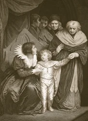 Duke of York, Brother to Edward V, Resigned by the Queen, Engraved by J. Fittler, Illustration from David Hume
