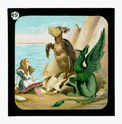 Alice in Wonderland, Coloured Lantern Slides
