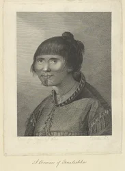 A Woman of Oonalashka (engraving)