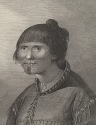 A woman of Oonalashka, late 18th century