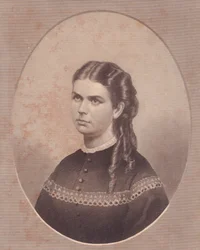 Portrait of Ada Kinsman, wife of Reverend Edward Archibald Wanless
