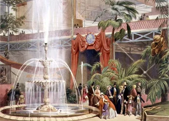 Crystal Palace, View in the North Transept