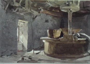 The Upper Floor of the Windmill on the Battlefield of Crecy