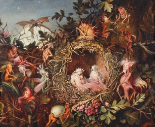 Fairies in a Bird