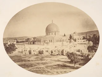 Jerusalem, Site of the Temple on Mount Moriah