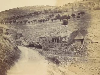 Tomb of Absalom, Zacharias, and St. James, 1860s