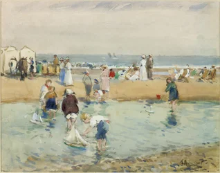 On the Beach, Whitley Bay