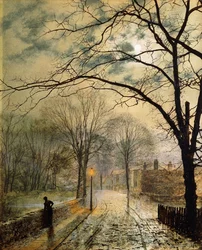 A Moonlit Stroll, Bonchurch, Isle of Wight