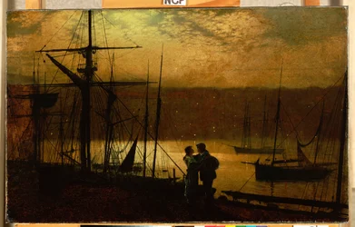 Outward Bound - a View of Whitby, 1887
